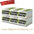 Asepso Antibacterial Bar Soap Hygienic Fresh Mangosteen Extract 80g x 12