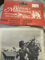Valiant Miniatures 9735 Jaeger Rettende Lutzow’s Freikord Leipzig 1813 Metal 54m