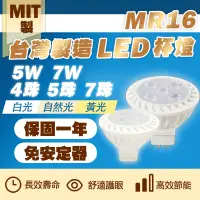 在飛比找蝦皮購物優惠-[喜萬年] 直壓 MR16 杯燈 LED 5W GU5.3 