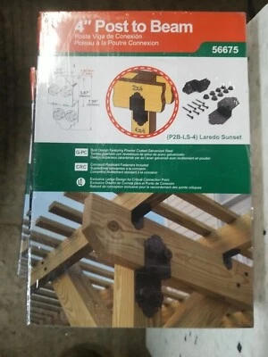 OZCO Post to Beam Connector Laredo Sunset 4" 56675 (6 Boxed Sets).