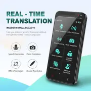 5.0" touch Screen 138 Language Translator Two-Way Voice online offline translate