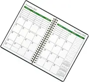 CAXUSD 1pc Monthly Planner Organizer Notebook with Ample Writing Bound Calendar for Scheduling Appointments Efficient Tracking of Events and Tasks