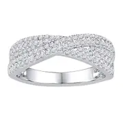 1/2CTW-Diamond GIFT LADIES BAND