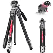 Ulanzi TT09 VideoGo Carbon Fiber Travel Camera Tripod 360° Panoramic Fluid Head