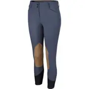 R.J. Classics Gulf Natural Rise Front Zip Breeches - Crown Blue