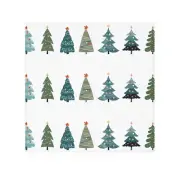 Festive Christmas Tree Face Towel - Holiday Kitchen Essential