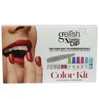 Gelish New SNS Xpress Dip Color Kit Including 5 Liquids & 3 Dipping Powders