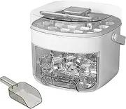 Storage Container for Ice Cubes, Pressure System with Handle and Lid for Kitchen, Garden, , Picnic, Freezer, Trays