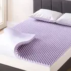 Best Price Mattress 1.5 Inch Egg Crate Memory Foam Soothing Lavender Infusion Tw