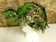 Mothwing Spring Mimicry Turkey Bow Hunting Camo 3D Leafy Baseball Cap Hat OSFM
