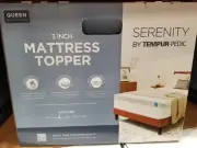 Serenity Tempur-Pedic Memory Foam Mattress Topper Queen