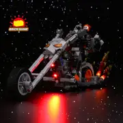 Brick Shine GC Light Kit for LEGO® Ghost Rider Mech & Bike 76245