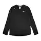 Nike T恤 Repel Element Run Top 男款 溫暖 拇指孔 反光 慢跑 運動 黑 銀 DD5650-010