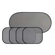 5 PCS Car Side Rear Window Screen Mesh Sun Shade Cover Windshield Sunshade Visor