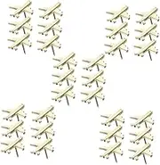 jojofuny 30Pcs Cute Airplane Decorative Push Pins Thumb Tacks for Bulletin Board Cork Board Photo Wall for Office DIY Projects