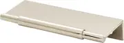 Top Knobs TK971PN Crestview Tab Pull 4" (c-c) Polished Nickel