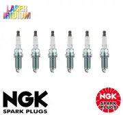 6 x NGK LASER IRIDIUM SPARK PLUGS - for Lexus RX350 GSU35R 3.5L V6 (2GR-FE) (for: Lexus)