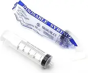 50mL Luer Lock Syringe, Sterile, Individually Sealed - 20 Syringes per Box (no needle)