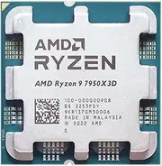 CPU Processor AMD Ryzen 9 7950X3D R9 7950X3D 4.2 GHz 16-Core 32-Thread CPU Processor 5NM 128M 100-100000908 Socket AM5