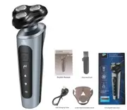 9d Electric Shaver Usb Car High Power Full Body Washable Beard Razor Four-in-one Charging Shaving Razor Long Battery Life