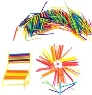 1000 x Match Sticks for Craft Primary Teaching Resources Math"s Learning School