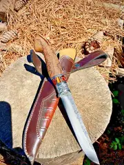 Carbon Steel Handmade Knife "The Carver"