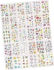 TOVINANNA 60 Sheets Stickers Inspired Quotes for Diy Sticker Kids Water Body Tatoos for Adults Adult Stickers Lovely Sticker Decal Cute Fake Girl Applique Pvc Water Proof