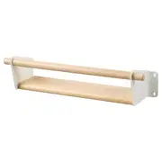 NEREBY wall shelf, birch, 40x10 cm