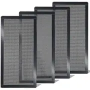 120x240mm Dust Filter For Computer Fan,magnetic Dust Filter,dustproof Pvc Cover Computer Fan Grills Black