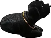 Labrador for Car Dashboard - Nodding Dog Decoration | Cute Puppy Figurine, Resin Toy for Car, Desk Or Tabletop, Fun Labrador Ornament for Animal Lovers, Dashboard Accessories