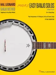 More Easy Banjo Solos 2nd Edition for 5-String Tab Sheet Music Hal Leonard Book