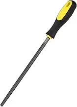 uxcell Square Metal File 8 Inch, High Carbon Steel File Diamond File Hand File W PVC Grip Handle for Wood/Metal/Ceramic/Glass/Stone/Jewelry/Tile/Model/DIY/Sharpening File