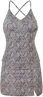 [Generic] Bathing Suit for Women Shorts Tankini Bathing Suits for Women Swimsuit Women Geometry Pattern Top with Skirt Two Piece Swimwear Woman Bathing Suite