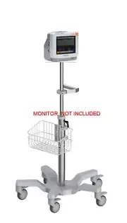 Rolling stand for Philips IntelliVue MP5 patient monitor new (big wheel)