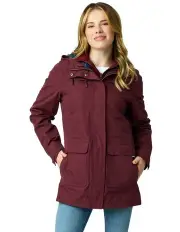 [Rainbird] Zeta 3-in-1 Kit Waterproof Jacket and Fleece in Burgundy