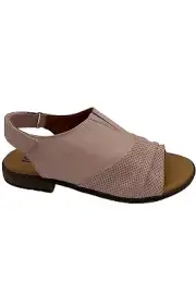 Miz Mooz Wide Width Leather Slingback Sandals Devon Ballet