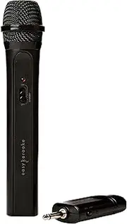 Easy Karaoke EKS-717B Wireless Microphone for Singing – VHF Cordless Handheld Dynamic Mic, 20m Coverage, for Karaoke, Speech, (PA) Public Address Systems, Wedding and Outdoor Activity – Black