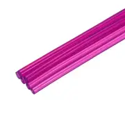 Mini Hot Glue Sticks for Glue Gun 8-inch x 0.28-inch Clear Purple 6Pcs