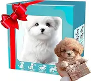 Robot Cat, Robot Puppy That Acts Like A Real Puppy, Ai Robots Pet, Simulation Plush Walking Dog Toys, Walking, Barking, Tail Wagging, for Adults & Kids A