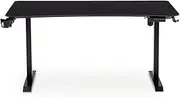 TTRacing Titus Smart Desk Ergonomic Standing Desk Electric Height Adjustable PC Gaming Desk Table (Onyx, 1.6M)