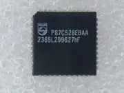 P87C528EBAA PHILIPS MCU 8-bit 44-Pin PLCC 1 UNIT "FREE SHIPPING"