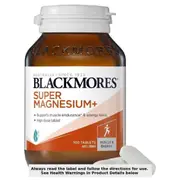 Blackmores Super Magnesium Plus 100 Tablets
