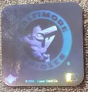 Baltimore Orioles MLB STICKER Mini 1990 Upper Deck Baseball Team Hologram