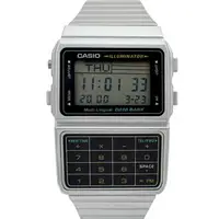 在飛比找樂天市場購物網優惠-CASIO手錶 復古風計算機電子鋼錶【NECE39】