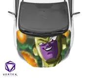 Frieza Dragon Ball Z Super Anime Hood Wrap Weatherproof Vinyl Decal 50" X 60"