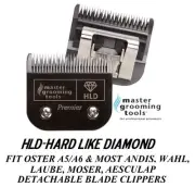 HLD(HARD LIKE DIAMOND)10 Blade*Fit Oster A5 A6,Andis AGC,Wahl KM PET GROOMING
