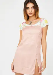 [Dolls Kill] Pink Cheetah Datista Dress