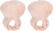 HARFINGTON 2pcs Wrist Pin Cushions Band Sewing Needle Cushion Needle Holder Pincushions for Sewing Quilting Needlework DIY Crafts, Pink