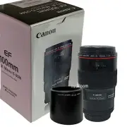 New CANON EF 100mm F2.8 L Macro IS USM Lens EF Mount Full-Frame