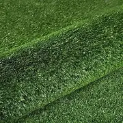 Prime Turf Artificial Grass 100SQM Roll 2x10m 10mm Pile Height Synthetic Turf Mat Fake Plants Yarn Lawn, Home Decor Garden Backyard Patio Indoor Outdoor Wall, Set of 5 Olive Green